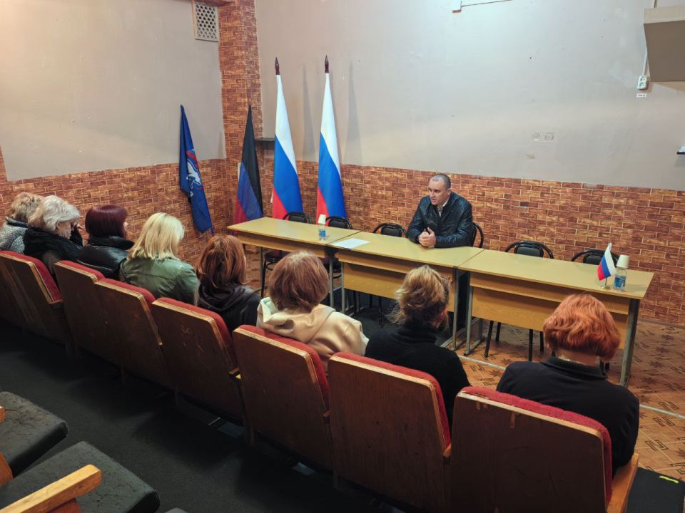 Иван Приходько: В Никитовском внутригородском районе города Горловка состоялись встречи с жителями