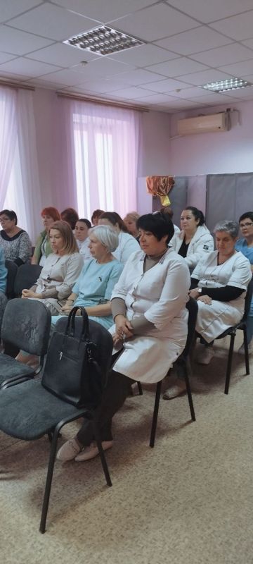 Сергей Скиданов: Сегодня провёл встречу с трудовым коллективом ГБУ ДНР «Городской специализированный дом ребёнка г. Донецка»