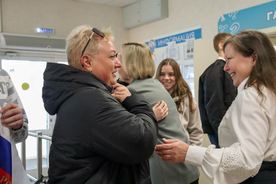 Горловчане встретились с товарищами из кемеровского лицея