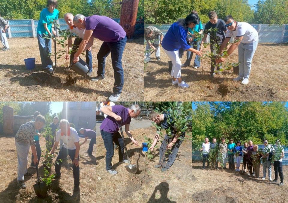 В Центрально-Городском районе Горловки Первичная организация №45 Горловского местного отделения партии «Единая Россия» приняла участие в акции «1000 ДОБРЫХ ДЕЛ»