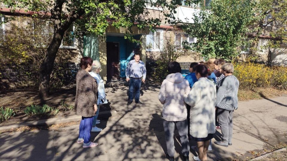 Иван Приходько: В Калининском внутригородском районе Горловки прошли встречи с жителями и трудовыми коллективами Иван Приходько: В Калининском внутригородском районе Горловки прошли встречи с жителями и трудовыми коллективами