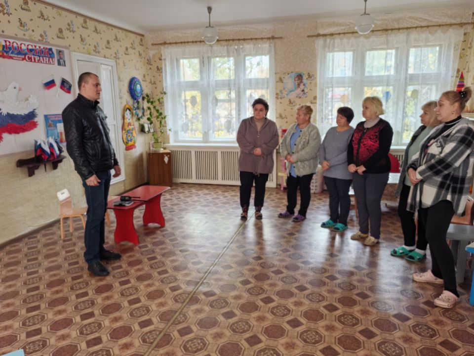 Иван Приходько: В Никитовском внутригородском районе города Горловка состоялась встреча с трудовым коллективом