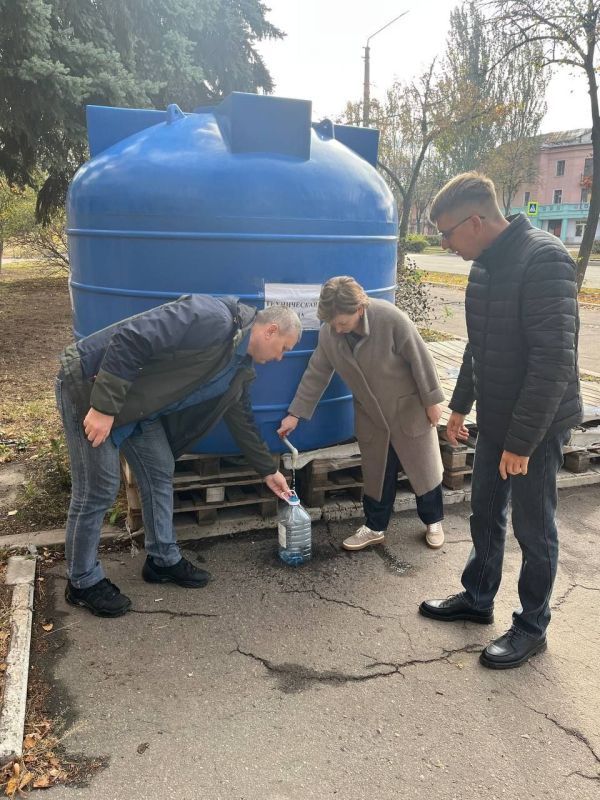 Мониторинг мест подвоза воды Мониторинг мест подвоза воды