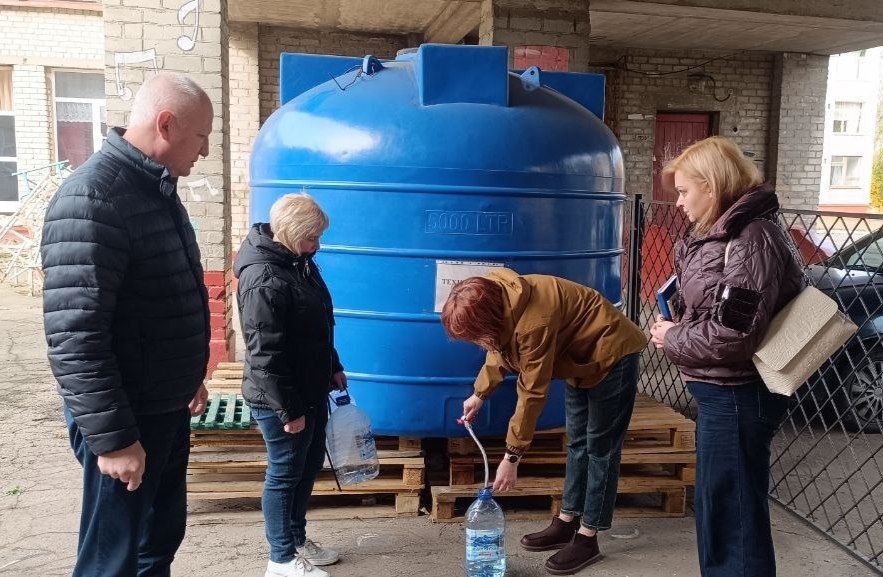 Мониторинг мест подвоза воды Мониторинг мест подвоза воды