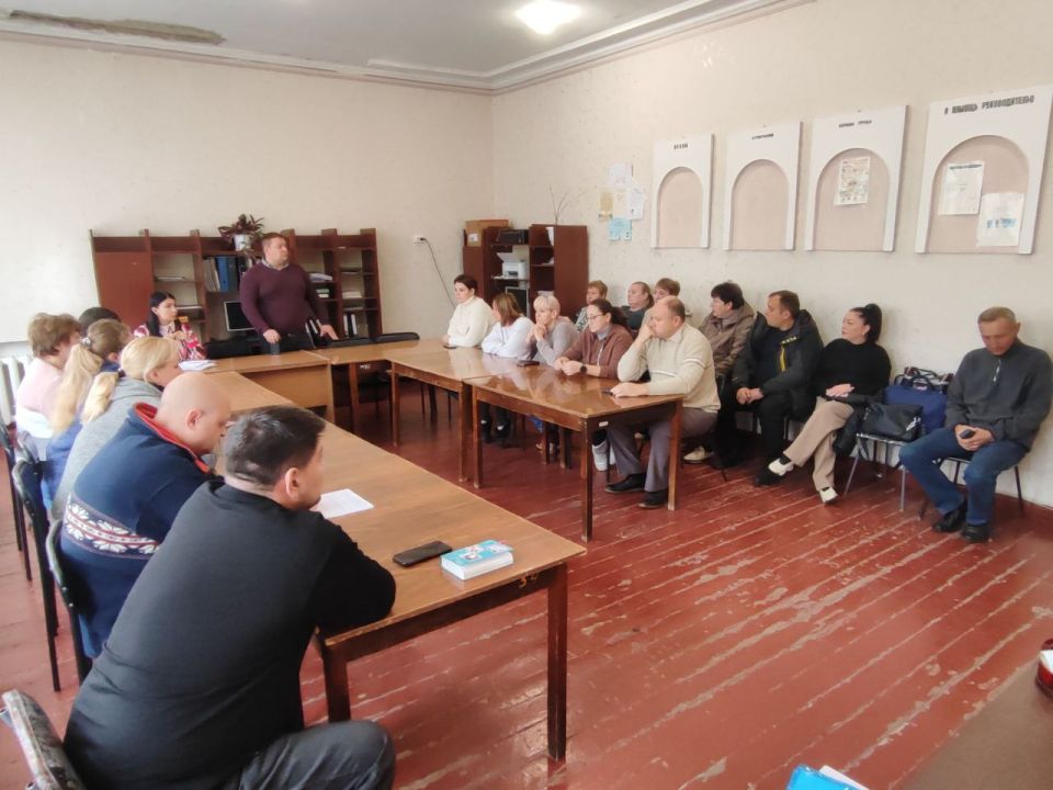 Иван Приходько: В Калининском внутригородском районе Горловки прошла встреча с трудовым коллективом