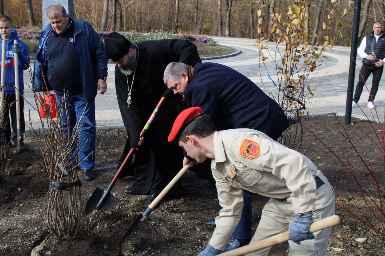 Личный вклад в озеленение Горловки Личный вклад в озеленение Горловки