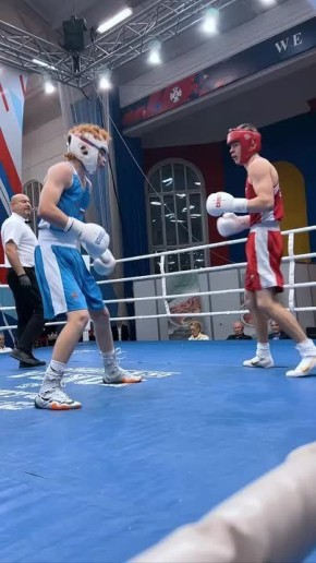 Захар Долженко из Горловки vs Матвей Десятков представляющий Пермский край показали яркий бой в весовой категории до 66 кг