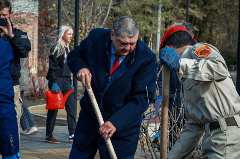 Личный вклад в озеленение Горловки
