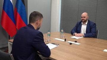 Денис Пушилин: Поручил новому министру имущественных и земельных отношений ДНР сделать систему эффективной