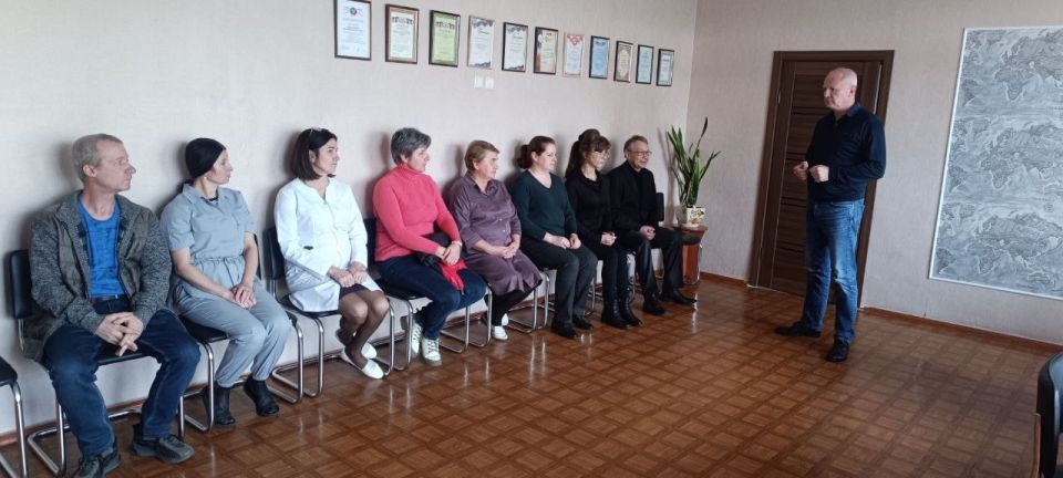 Роман Конев: ВСТРЕЧА С ТРУДОВЫМ КОЛЛЕКТИВОМ