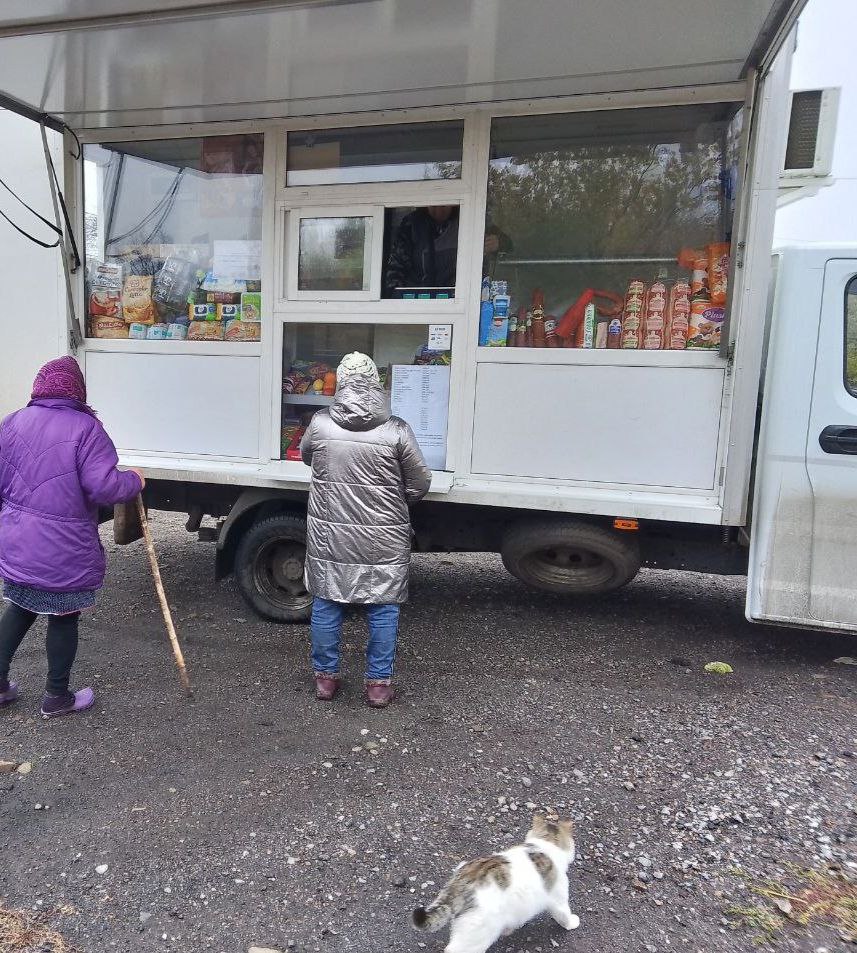 С 29 по 31 октября 2025 года осуществлена выездная торговля с использованием автомагазинов в населенных пунктах городских округов Донецк, Горловка, Мариуполь, на территории г С 29 по 31 октября 2025 года осуществлена выездная торговля с использованием автомагазинов в населенных пунктах городских округов Донецк, Горловка, Мариуполь, на территории г