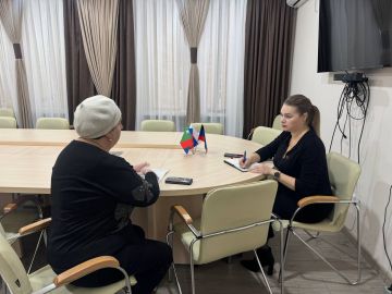 Роман Конев: 5 ноября 2025 года состоялся приём граждан заместителем председателя Горловского городского совета Донецкой Народной Республики первого созыва, Софией Потаповой