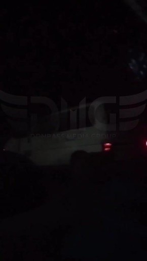 Сегодня в Горловке ВСУ ударили с помощью БПЛА по микроавтобусу