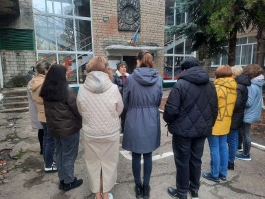 Иван Приходько: В Калининском районе Горловки прошла встреча с трудовым коллективом