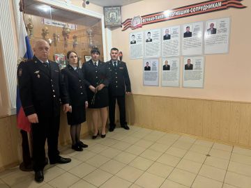 Полицейские Горловки почтили память павших коллег