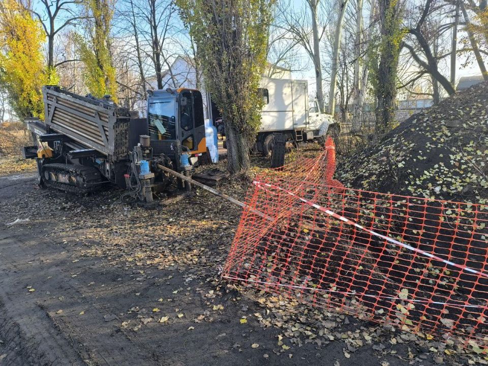 Кузбасс приступил к капитальному ремонту водовода в Горловке