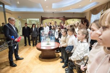 Губернатор Тульской области пообщался с детьми ДНР