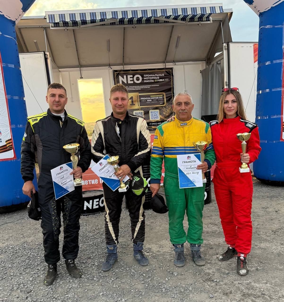 Горловские автоспортсмены приняли участие в финальном этапе чемпионата Краснодарского края по ралли