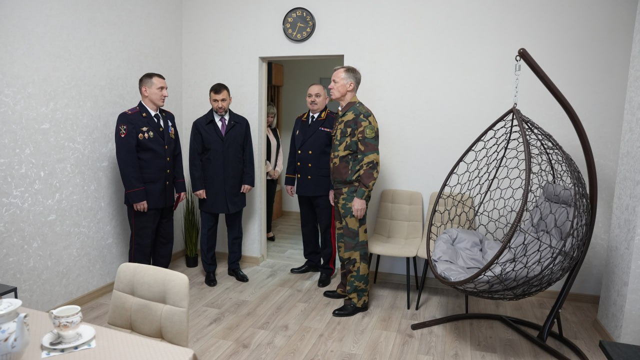 Рабочая поездка Александра Горового в Донецкую Народную Республику Рабочая поездка Александра Горового в Донецкую Народную Республику