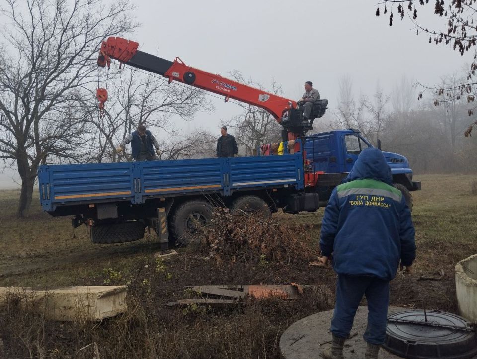 Отремонтированы сотни метров сетей: работа специалистов Горловского филиала "Вода Донбасса" и Кемеровской области Отремонтированы сотни метров сетей: работа специалистов Горловского филиала "Вода Донбасса" и Кемеровской области
