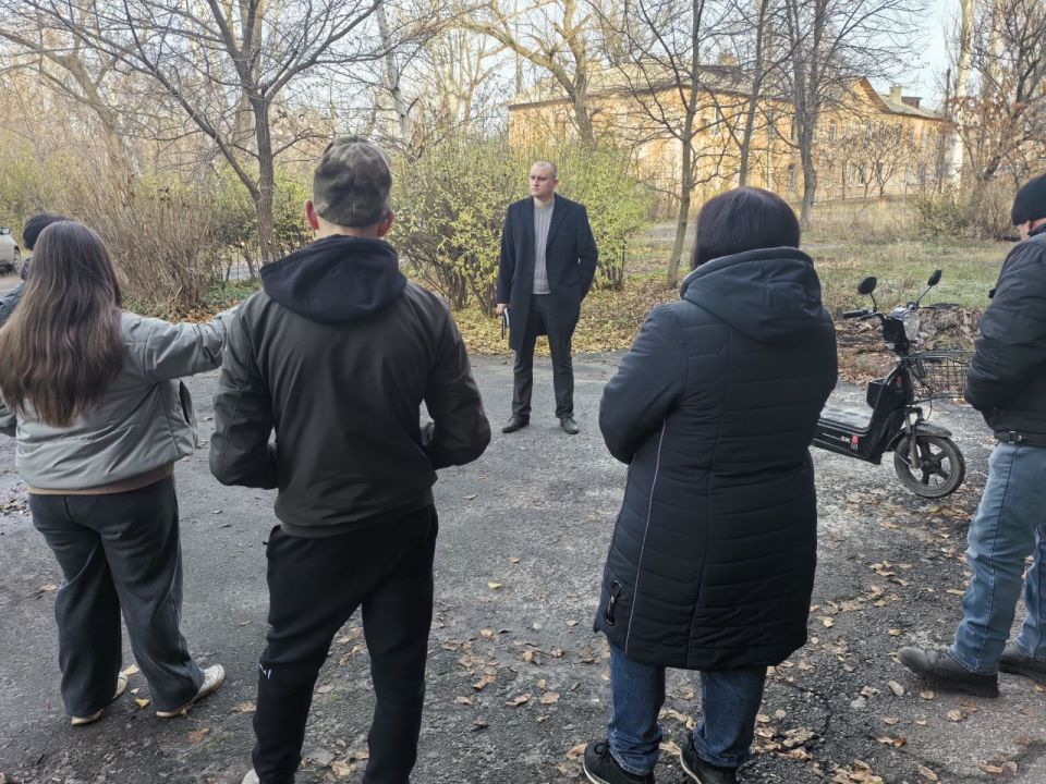 Иван Приходько: В Никитовском внутригородском районе города Горловка состоялись встречи с трудовыми коллективами
