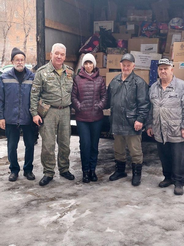 Кузбассовцы собрали гуманитарную помощь для детей из Горловки