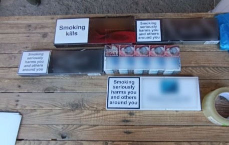 Полицейские пресекли незаконную торговлю немаркированными сигаретами