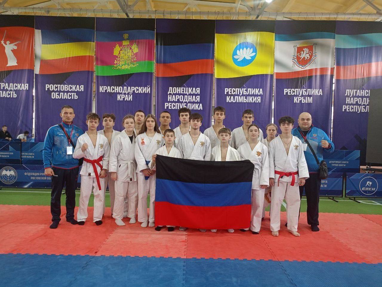 Восемь медалей завоевали спортсмены из ДНР на Чемпионате по рукопашному бою