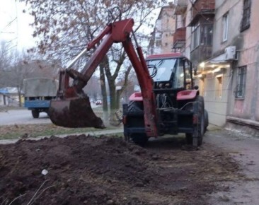 В Горловке ежедневно продолжаются восстановительные работы при активной поддержке Кузбасса