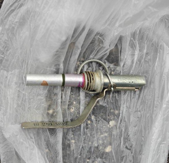 Стражи правопорядка изъяли гранату у жителя Горловки Стражи правопорядка изъяли гранату у жителя Горловки