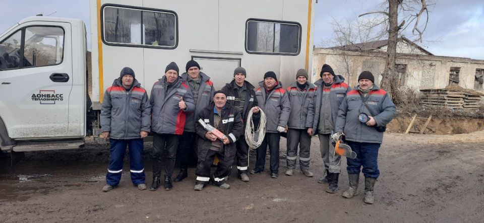 ГУП ДНР "ДОНБАССТЕПЛОЭНЕРГО" ПРОДОЛЖАЕТ ОКАЗЫВАТЬ ПОМОЩЬ В ВОССТАНОВЛЕНИИ ТЕПЛОСНАБЖЕНИЯ ГОРОДА СЕВЕРОДОНЕЦК