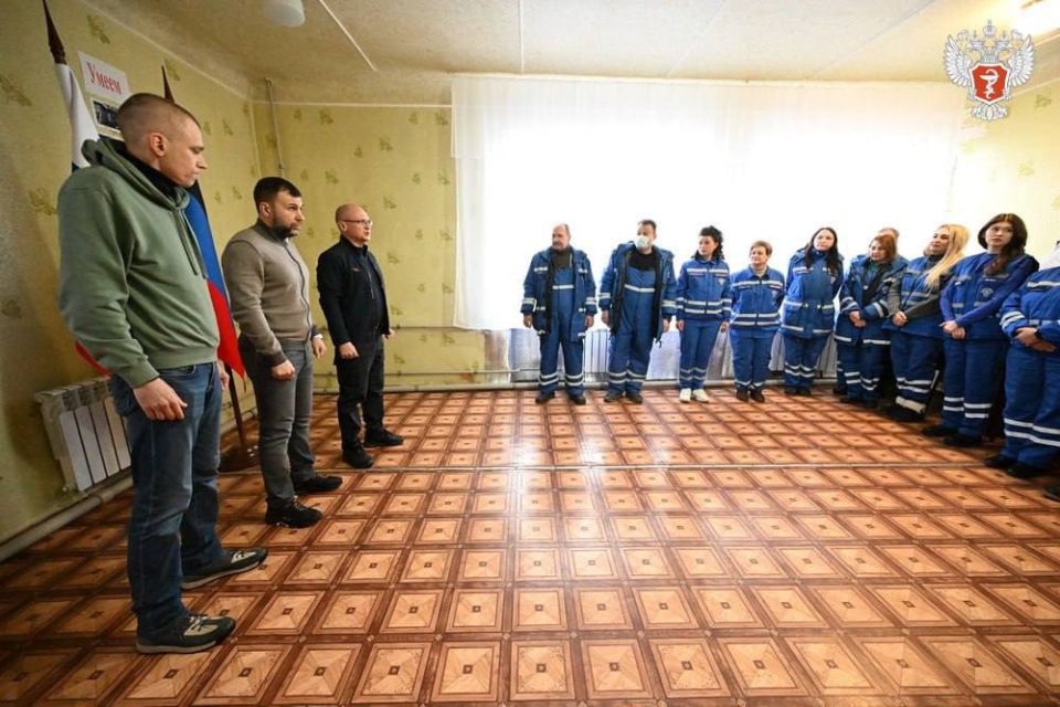 В ДНР поступят пять бронированных автомобилей на станции скорой медицинской помощи В ДНР поступят пять бронированных автомобилей на станции скорой медицинской помощи