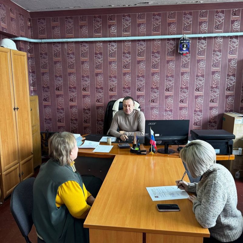 Роман Конев: 13 января 2026 года состоялся приём граждан депутатом Горловского городского совета Донецкой Народной Республики первого созыва Эдуардом Полепкиным