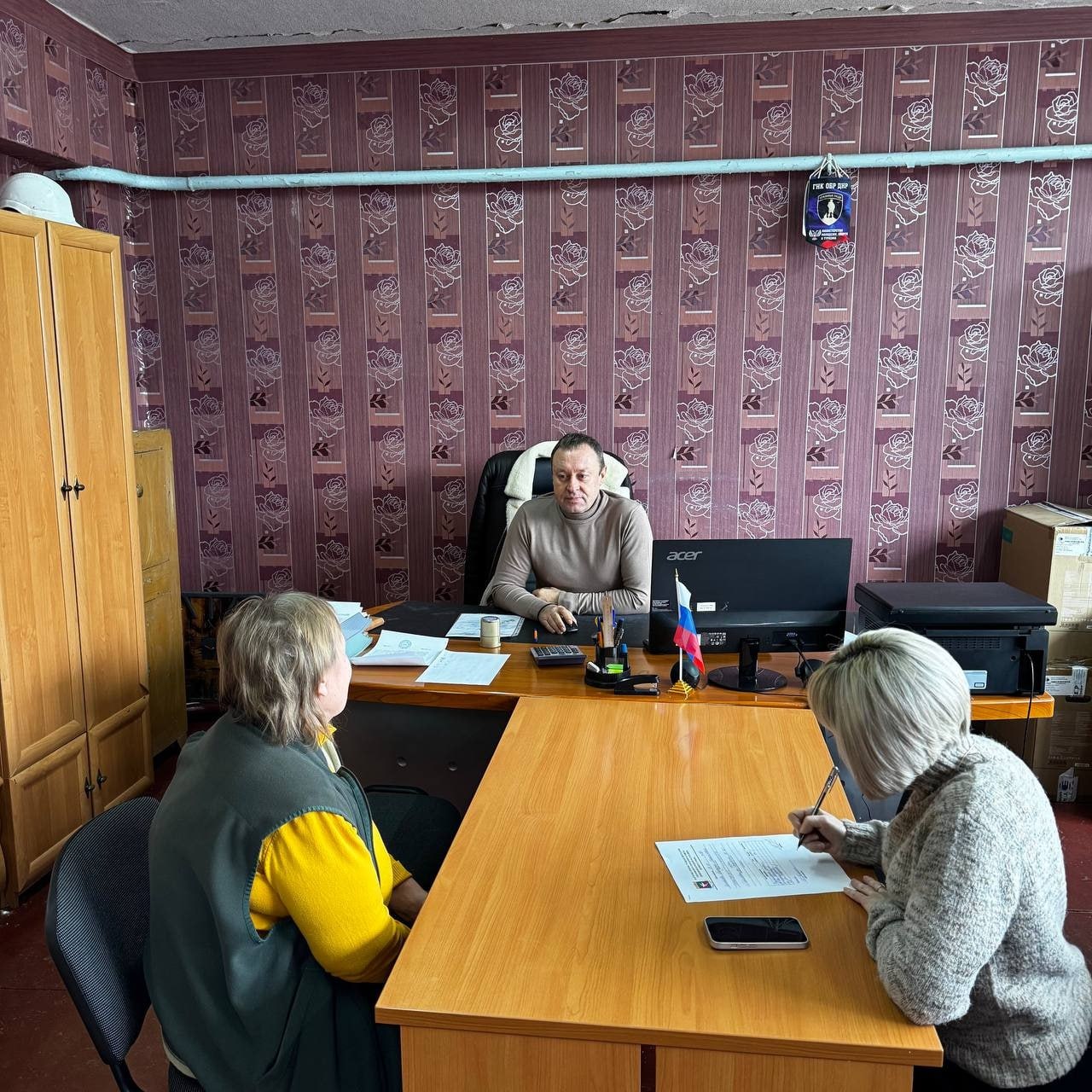 Роман Конев: 13 января 2026 года состоялся приём граждан депутатом Горловского городского совета Донецкой Народной Республики первого созыва Эдуардом Полепкиным