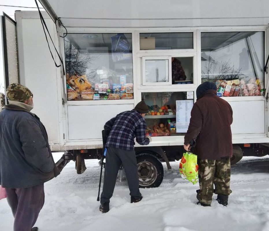 С 10 по 13 января 2026 года осуществлена выездная торговля с использованием автомагазинов в населенных пунктах городских округов Донецк, Горловка, Мариуполь, на территории г. Авдеевка, также Волновахского, Володарского... С 10 по 13 января 2026 года осуществлена выездная торговля с использованием автомагазинов в населенных пунктах городских округов Донецк, Горловка, Мариуполь, на территории г. Авдеевка, также Волновахского, Володарского...