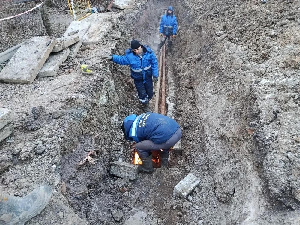 Аварийно-восстановительный отряд Кузбасса продолжает работу в Горловке