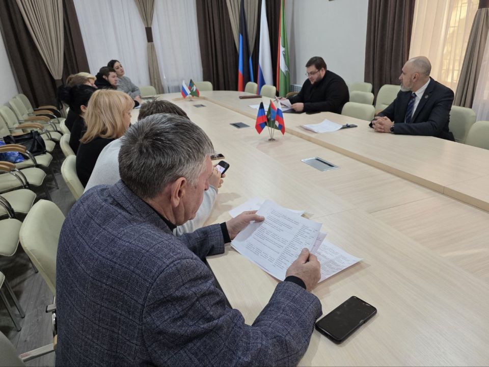 Состоялось первое в 2026 году заседание Общественного совета Горловки