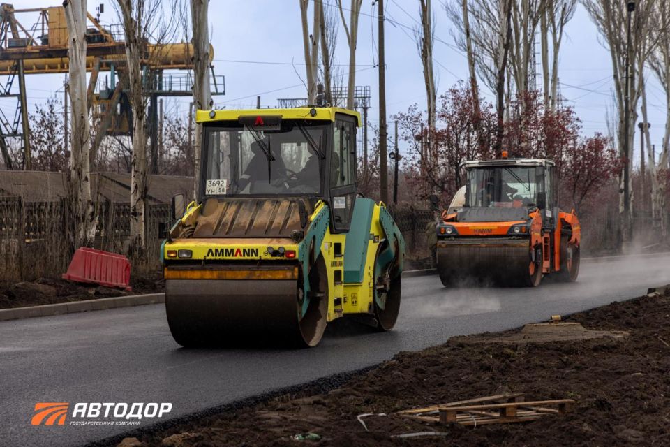 Госкомпания Автодор продолжает капитальный ремонт обхода Донецка в ДНР Госкомпания Автодор продолжает капитальный ремонт обхода Донецка в ДНР