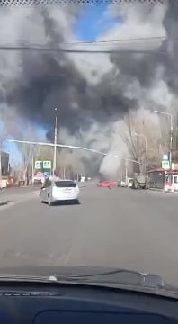 Прилет в Донецке. Жители Донецка сообщают о мощном взрыве