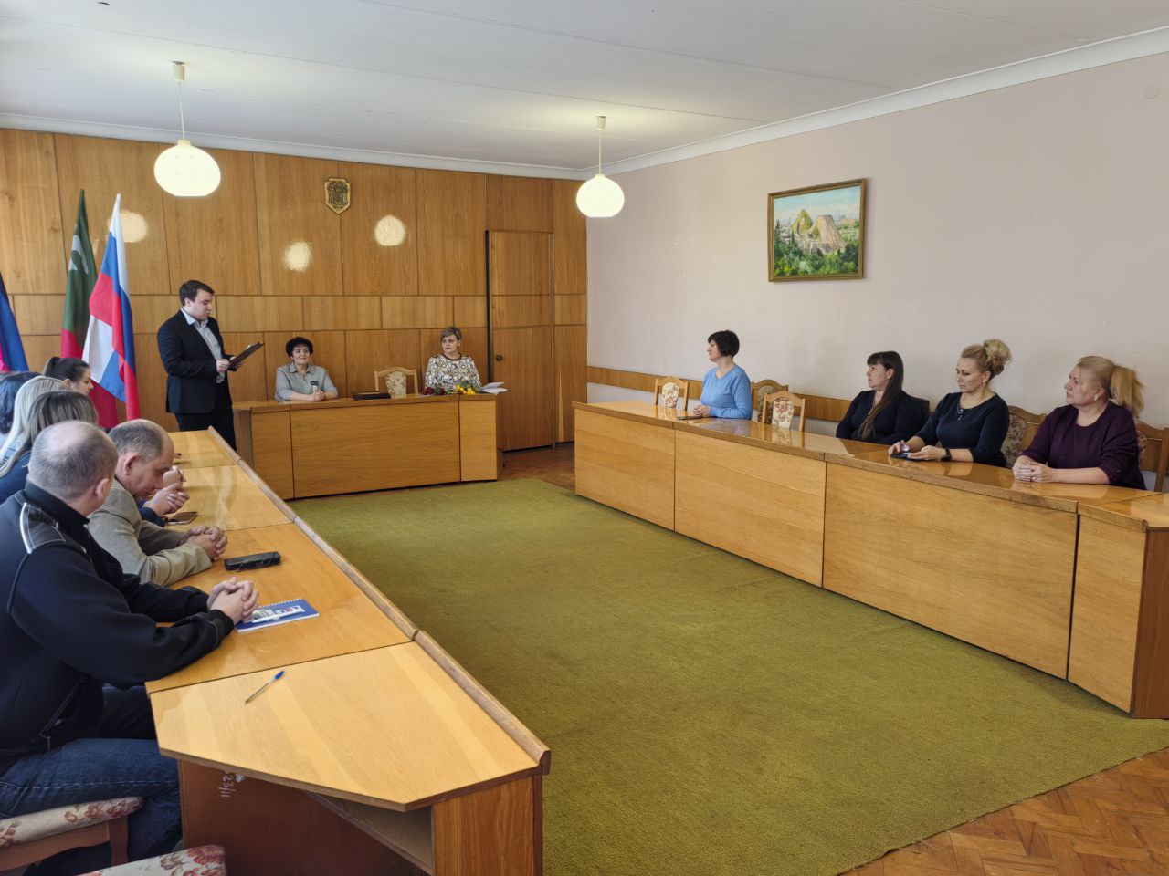 Иван Приходько: В Никитовском внутригородском районе города Горловка прошло мероприятие, приуроченное ко Дню работников жилищно-коммунального хозяйства Иван Приходько: В Никитовском внутригородском районе города Горловка прошло мероприятие, приуроченное ко Дню работников жилищно-коммунального хозяйства