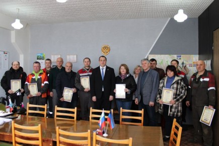 В Горловке поздравили сотрудников трамвайно-троллейбусного управления с профессиональным праздником