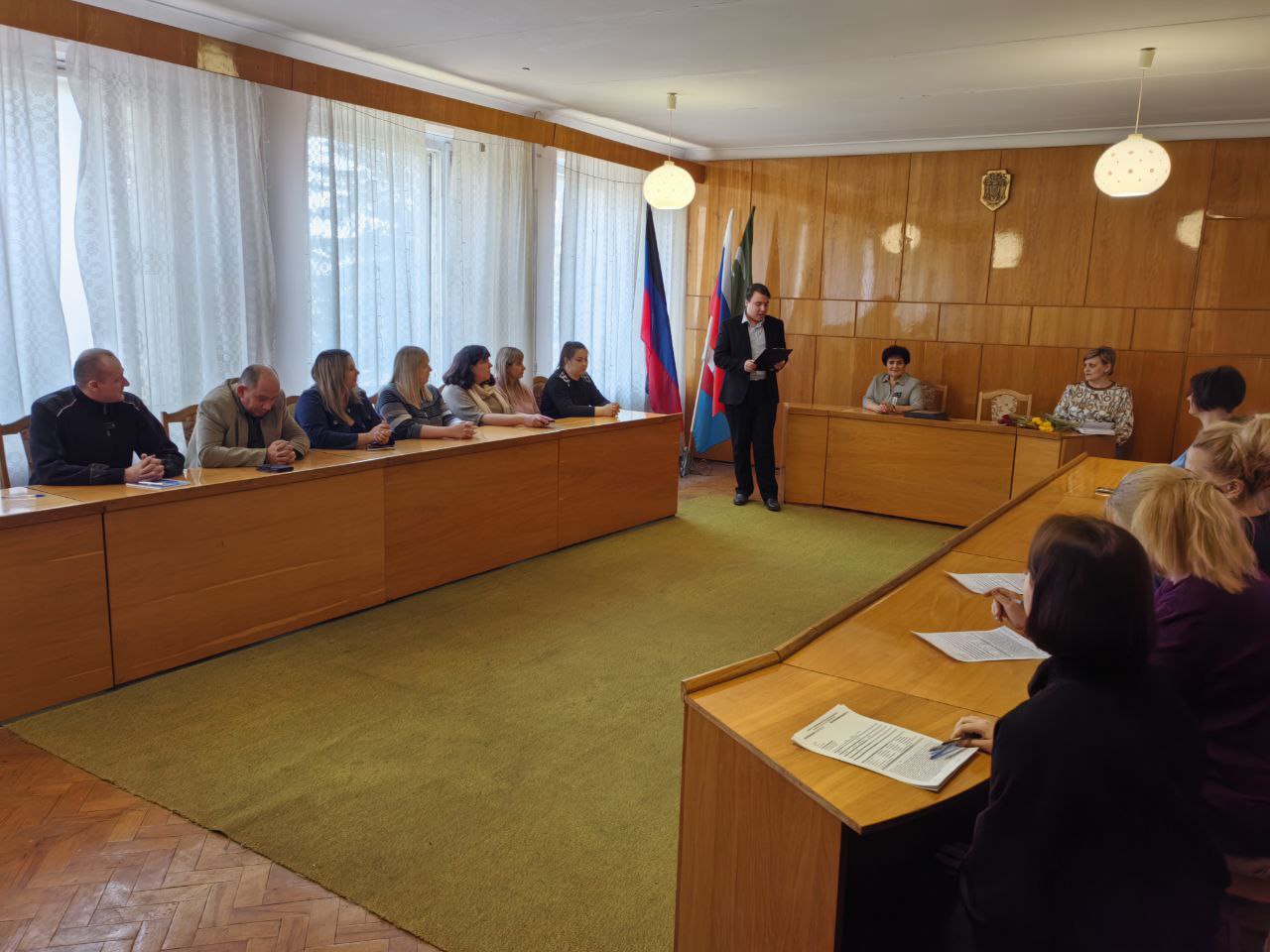 Иван Приходько: В Никитовском внутригородском районе города Горловка прошло мероприятие, приуроченное ко Дню работников жилищно-коммунального хозяйства Иван Приходько: В Никитовском внутригородском районе города Горловка прошло мероприятие, приуроченное ко Дню работников жилищно-коммунального хозяйства