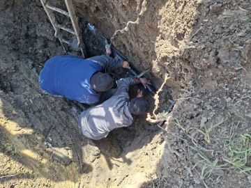 Кузбасский аварийно-восстановительный отряд продолжает работу в Горловке