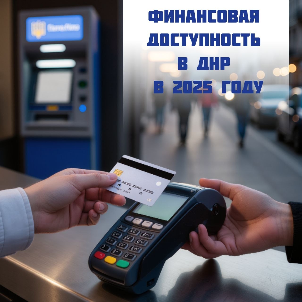 Жители ДНР оформили более 600 тысяч банковских карт в 2025 году
