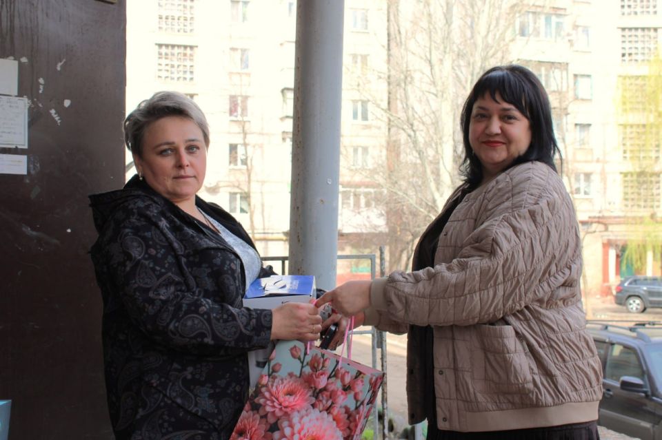 Переданы ключи от трёх восстановленных квартир в Никитовском районе Горловки Переданы ключи от трёх восстановленных квартир в Никитовском районе Горловки