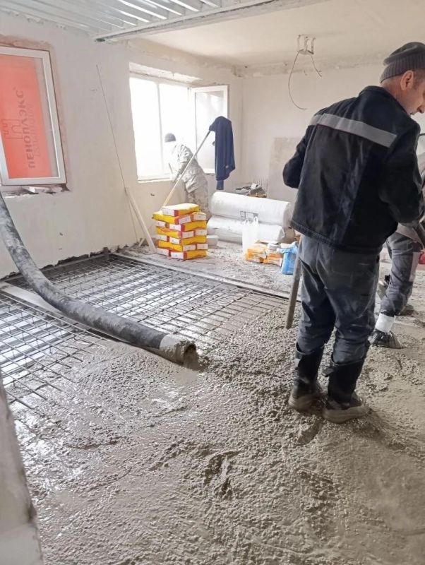 Кузбасс продолжает восстановление жилых домов в Горловке Кузбасс продолжает восстановление жилых домов в Горловке