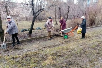Калининский район Горловки преображается в рамках инициативы «Донбасс – наш дом»