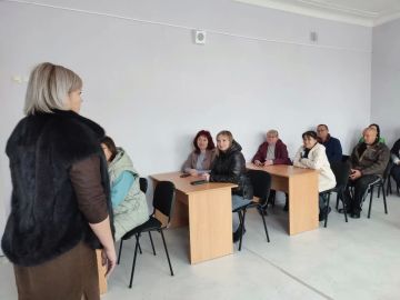 В Калининском районе Горловки состоялась встреча лидера общественного мнения с жителями