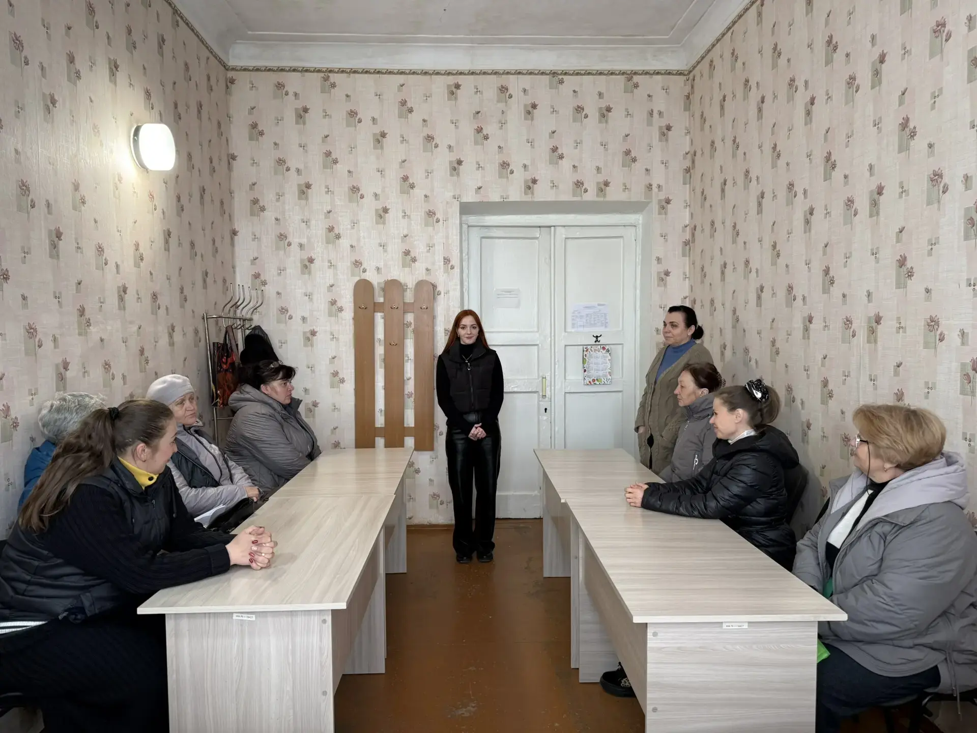 В Никитовском районе города Горловки состоялась встреча лидера общественного мнения с трудовым коллективом