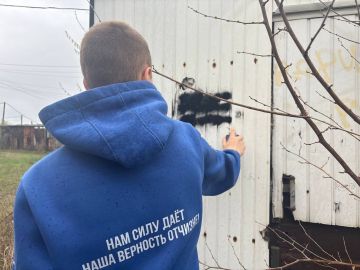 Борьба с пропагандой. Активисты Калининского района Молодёжки провели работу по удалению негативной рекламы